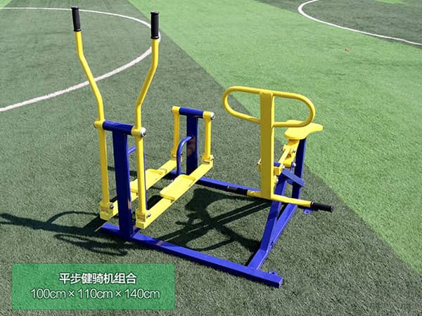 揮灑汗水，盡在戶外健身器材